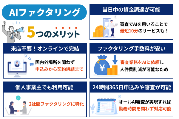 AIファクタリングのメリット